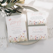 Butterfly Wildflower Baby Shower