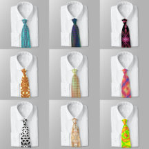Abstract Modern Neckties Collection