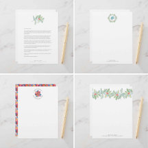 Christmas Letterhead