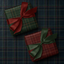 Rich festive tartan