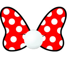 Red polka dots vibrant Ribbon