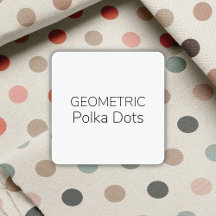 Polka Dots Geometric print
