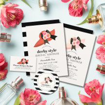 Derby Style Hat Bridal Shower Collection