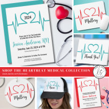 Simple Heartbeat EKG Nursing Doctor Medical