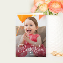 Kid Thank You Cards