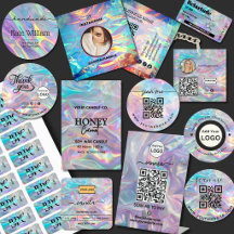 Holographic QR Code Business Bundle