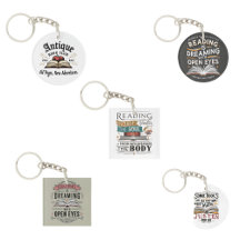 Book Lover's Keychain