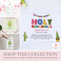 Fiesta Baby Shower Holy Guacamole Cute