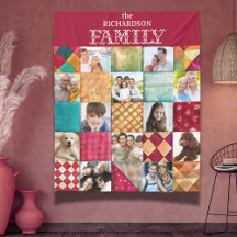 Rustic Patchwork Quilt Home Decor Collection