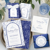 Something Blue Before I Do Floral Bridal Shower