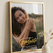Elegant "The Graduate" Personalized Graduation 