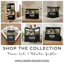 Mom Established Elegant 3 Photo Gifts for Mom