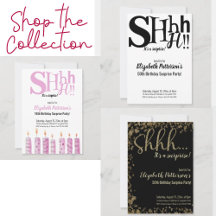 Surprise Birthday Party Invitations