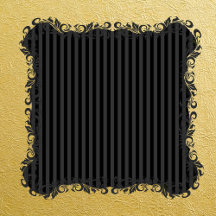 Elagnat Black & Smoky Black Vertical Stripes 