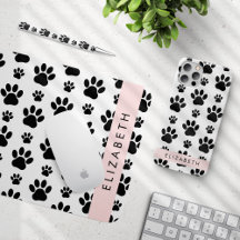 Black Paws, Pink - Home Decor Collection