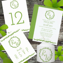 Woodsy Elegance   Wedding Vine Greenery Bridal Set