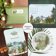 Adventure Begins Rustic Baby Shower