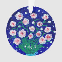 Floral Theme Illustrated Personalized Gifts 