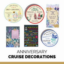 Anniversary Cruise Decorations