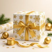 Golden Snow Bursts Celebration