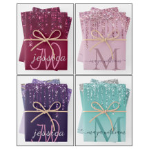 Glitter Drips Personalized Monogram And Name 