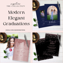 Modern Elegant Graduations
