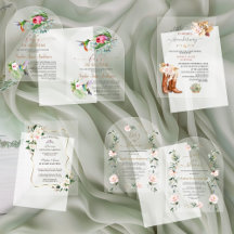 Transparent Baby Shower Girl Collection