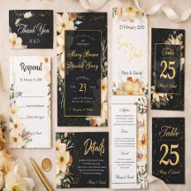 Golden Bloom Elegance Wedding Suite