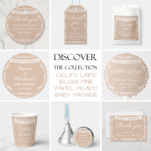  Cielito Lindo Baby Shower Beige Collection