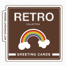 Retro Greeting cards | Not Straight Design