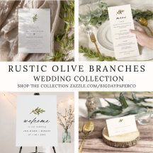 Rustic Olive Branches Wedding