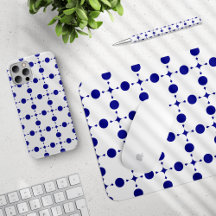 Navy Blue Polka Dots Collection