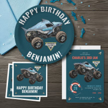 Monster Jam Megalodon Birthday