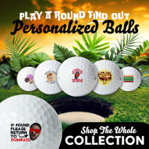 Personalized Professional Brand Name Golf Balls