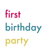 Simple Modern Kids Birthday