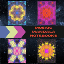 Mosaic Mandala Notebooks