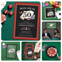 Birthday Casino, Poker or Vegas Theme