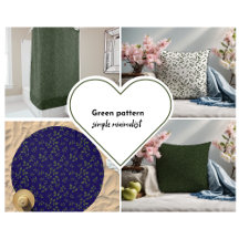 Simple minimalist green pattern