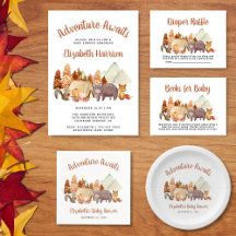 Woodland Animals Autumn Baby Shower