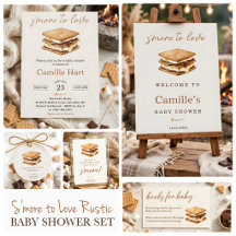 S'more to Love Baby Shower Collection
