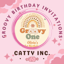 Groovy Birthday Invitation