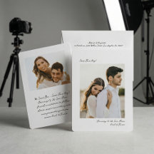 Minimalist Modern Simple Wedding Save The Date Set