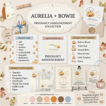 Pumpkin Cute Pregnancy Announcement