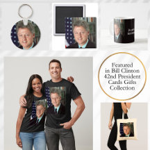 Bill Clinton 42nd President Cards Gifts