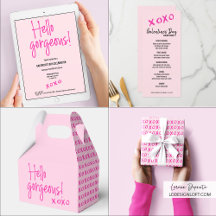 Hello Gorgeous! Pink Galentine's XOXO Collection 