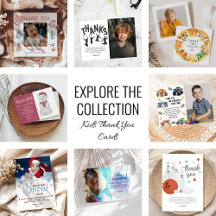 Kids Thank You Cards