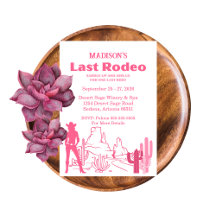 Last Rodeo Pink Bachelorette Party Collection