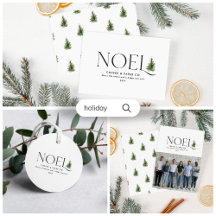 Noel modern typography business Christmas Holiday 
