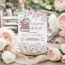Storybook Chapter One 1st Birthday Collection
