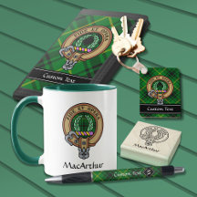 Clan MacArthur Tartan and Crest Collection